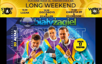 Już dziś gramy w dwóch lokalizacjach: Ruciane Nida i Ełk !!