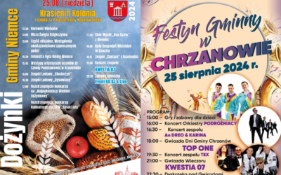 W najbliższą niedzielę (25.08) widzimy się w dwóch lokalizacjach: Krasienin Kolonia oraz Chrzanów. Serdecznie zapraszamy!!