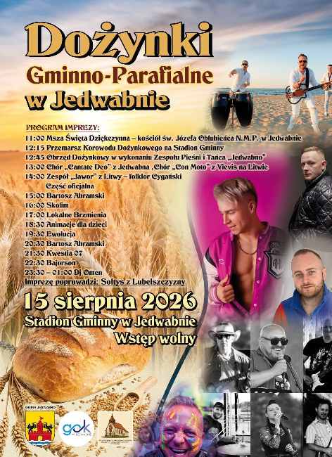 Już dziś widzimy się na koncercie w Jedwabnie !! Zapraszamy !